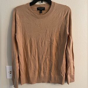 Banana Republic Tan Crew Neck Sweater